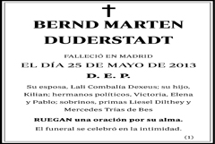 Bernd Marten Duderstadt